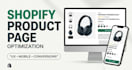 optimize shopify product pages for user experience fix conversions rate issues