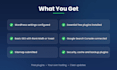 set up wordpress, essential plugins, basic SEO and google search console