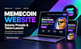 create a memecoin website and solana token presale