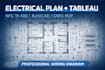 design electrical wiring diagram and tableau nfc15100 autocad