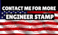 provide structural drawings as colorado engineer for permit plan engineer stamp
