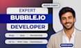 develop bubble io mvp, saas membership web app no code bubble io website expert