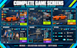 design custom game UI UX menus and hud