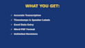 do urdu and english transcription and data entry