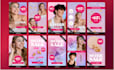 create black friday ad creatives for facebook and instagram