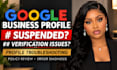 fix google business profile suspension and verification issues