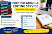 proofread and edit kiswahili and english documents