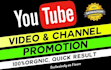 do youtube channel promotion, short video subscription for channel monetization