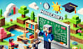 3d pixel animation, pixel animation, pixel art character, pixel art