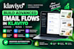 build advanced email marketing flows in klaviyo