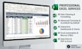 clean, analyze, and visualize data in excel
