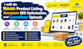 do noon product listing, amazon SEO optimization, and carrefour upload