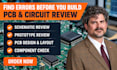 test circuits and review pcb prototypes