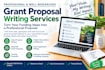 write professional grant proposals and funding applications