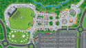 make vector event maps, 2d festival layouts, parking maps and route guides