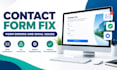 fix website contact forms and email delivery issues