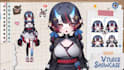 design live2d vtuber model, 2d vtuber rigging, vtuber character, vtuber avatar