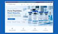 build peptide pen website peptide ecommerce website pharmaceutical website