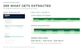 extract invoice data from PDF files into excel