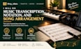 do music transcription,  notation, and song arrangement