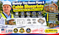 draw architectural tiny house blueprints and modular cabin plans oh