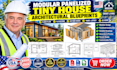 draw architectural tiny house blueprints and modular cabin plans oh