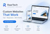 develop a responsive web application and website