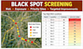 analyze crash data and identify road safety black spots