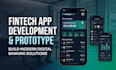 develop a mobile banking app, cash, loan digital finance app and prototype