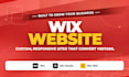 professionally design and redesign wix website