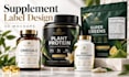 design supplement labels with fda supplement facts panel and 3d amazon mockups