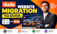 migrate your existing website on duda website builder