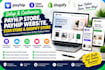 setup payhip store, payhip website, stan store, payhip webite on payhip, shopify