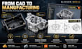 design plastic injection molded and die cast mechanical parts