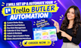 create advanced trello butler rules automation for project management