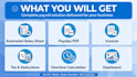 do payroll processing, invoices, payments and salary sheet in excel