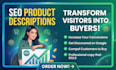 write SEO product descriptions