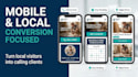 build a clean fast website for your local business