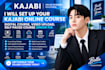 do kajabi online course, digital course, video upload, self paced course error