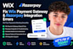 fix wix payment gateway and razorpay integration errors