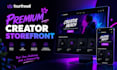 do professional fourthwall website design and optimize merch store for creators