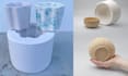 do custom 3d printable mold, design for chocolate, silicone casting and baking