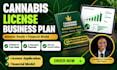 write a cannabis business plan for licensing, funding