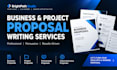 write professional business proposals and project proposals