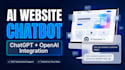 build ai chatbot website chatbot chatgpt openai API integration ai automation