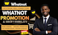 be your whatnot partner, increase store visibility and show promotion