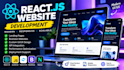 a responsive react website