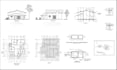 professionally redraw floor plan, house plan into 2d cad floor plan