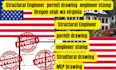 structural engineer  permit drawing  engineer stamp 0regon utah wa virginia