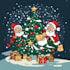 draw custom christmas illustrations